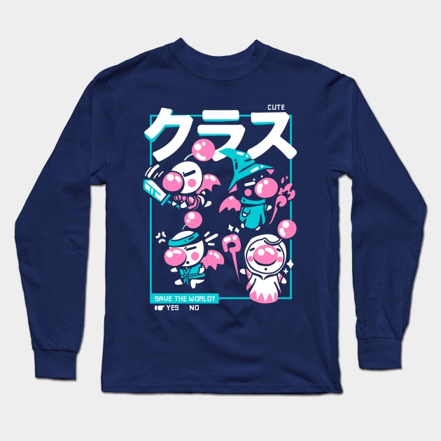 Kupo Heroes Long Sleeve T-Shirt by andrefellip